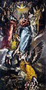 El Greco The Virgin of the Immaculate Conception oil on canvas